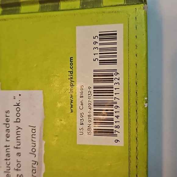 Diary of a Wimpy Kid Hard Luck Amulet Books Home Accents Table Books - Picture 4 of 17